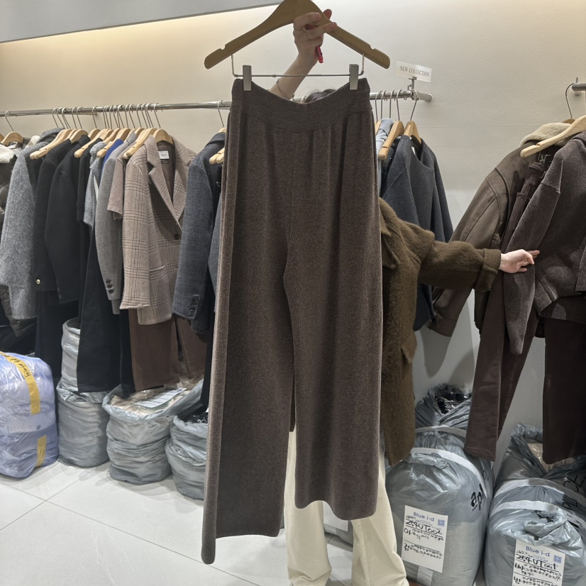 BLUEI-D東大門㊣直郵女士新品熱賣休閑推薦職業25秋冬休閑褲Blue i-d休閑褲