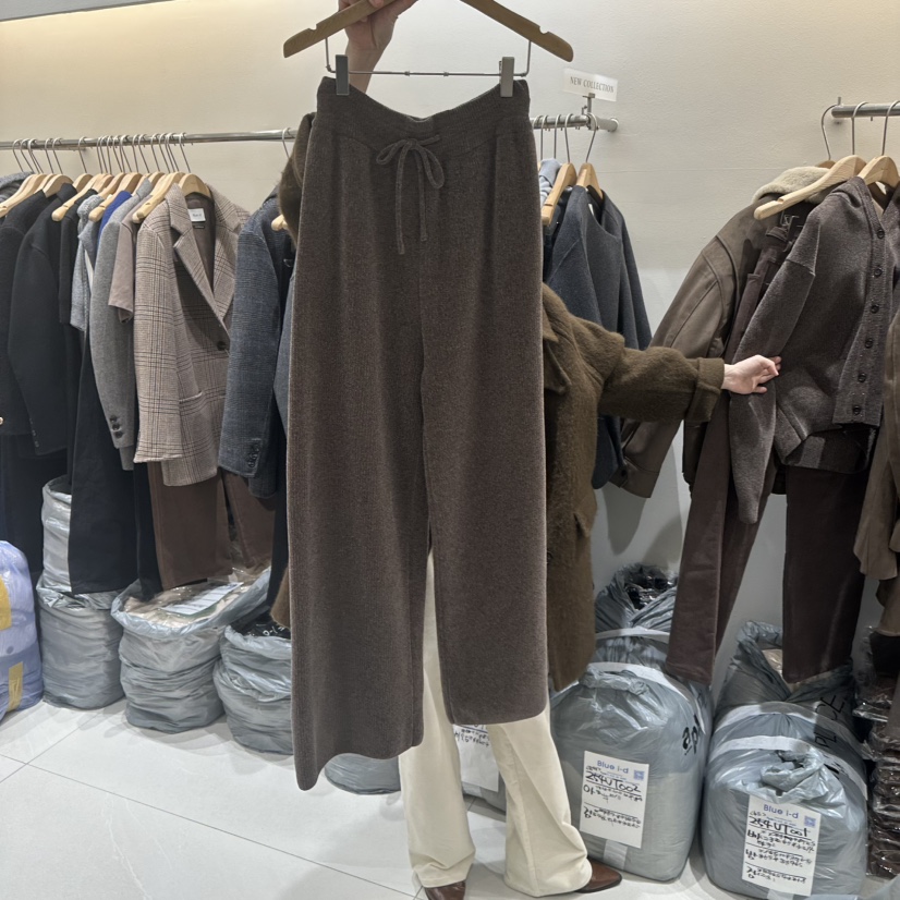 BLUEI-D東大門㊣直郵女士新品熱賣休閑推薦職業25秋冬休閑褲Blue i-d休閑褲