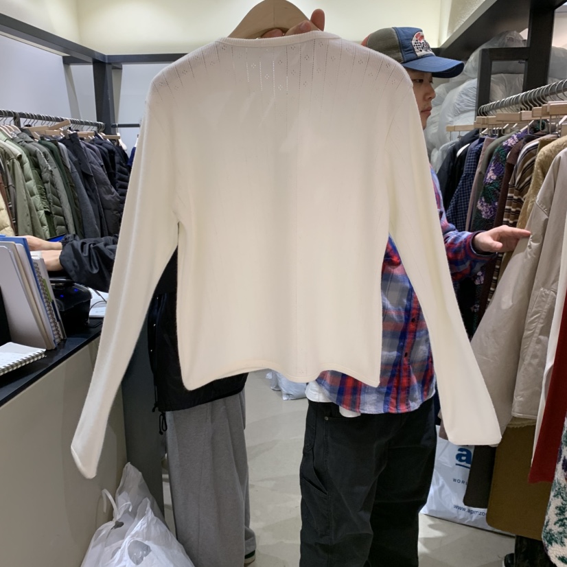 SELF SERVICE韓國直郵㊣女裝新款職業真品推薦25秋冬針織衫SELF SERVICE針織衫