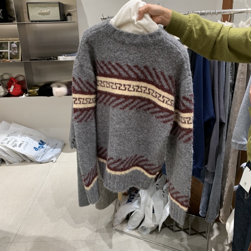 TEMPTING東大門㊣直郵女裝新品職業25秋冬熱賣人氣休閑針織衫TEMPTING針織衫