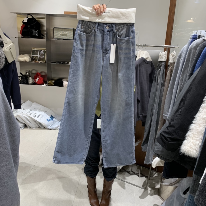 TEMPTING韓國代購㊣女士新品熱賣人氣職業推薦休閑休閑褲加絨TEMPTING休閑褲圖色3