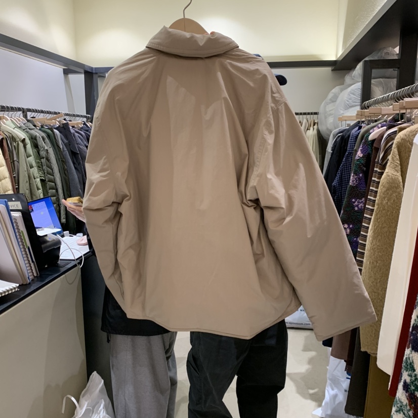 SELF SERVICE韓國代購㊣女士新品休閑25秋冬人氣真品夾克填充SELF SERVICE夾克