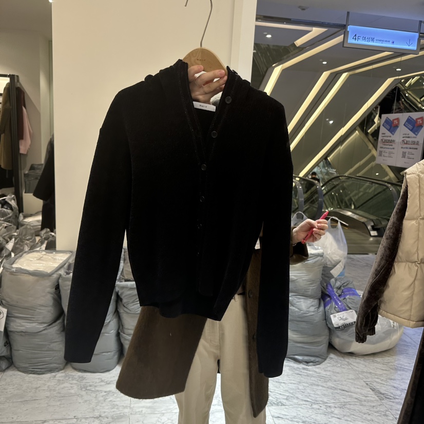 BLUEI-D東大門㊣直郵女裝新品時尚職業25秋冬人氣真品衛衣Blue i-d衛衣圖色2