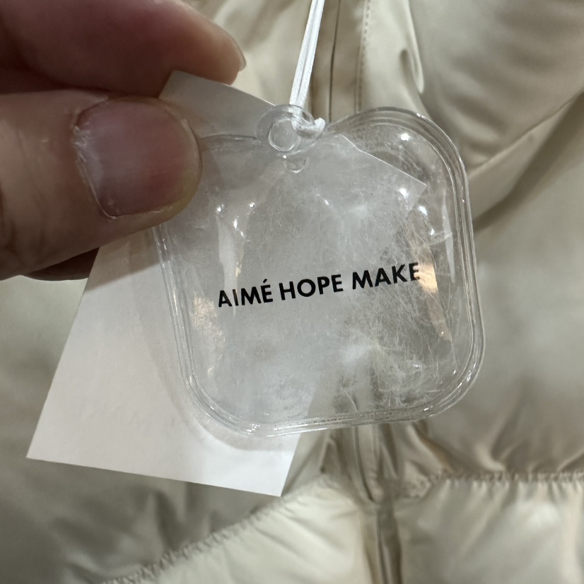 AIME HOPE MAKE東大門㊣直郵女裝新款休閑時尚25秋冬馬甲褶皺AIME HOPE MAKE馬甲
