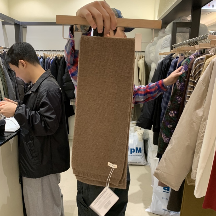 SELF SERVICE東大門㊣直郵女裝新款人氣真品熱賣圍巾披肩圍巾SELF SERVICE圍巾/披肩圖色2