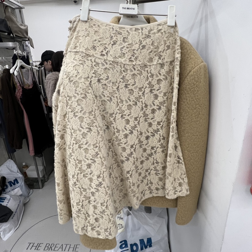 BREATHE東大門㊣代購女裝新款25秋冬真品職業時尚半身裙中短裙BREATHE半身裙/中短裙圖色2