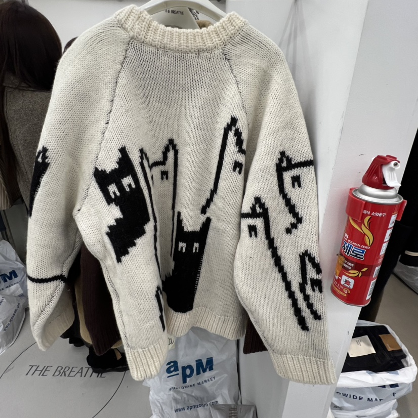BREATHE韓國代購㊣女裝新款真品熱賣25秋冬人氣職業休閑毛衣BREATHE毛衣