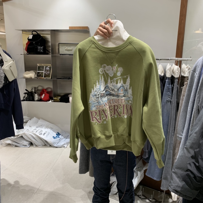 TEMPTING東大門㊣實拍女裝新品熱賣人氣職業休閑25秋冬衛衣加絨TEMPTING衛衣圖色2