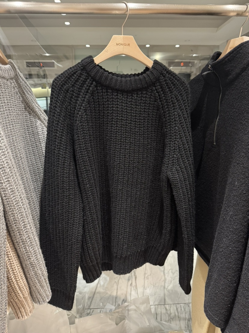 MONIQUE東大門㊣實拍女士新品休閑真品熱賣時尚職業針織衫插肩MONIQUE針織衫圖色4