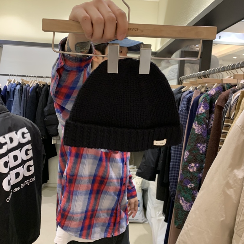 SELF SERVICE東大門㊣代購女士新品人氣休閑25秋冬真品帽子SELF SERVICE帽子圖色3