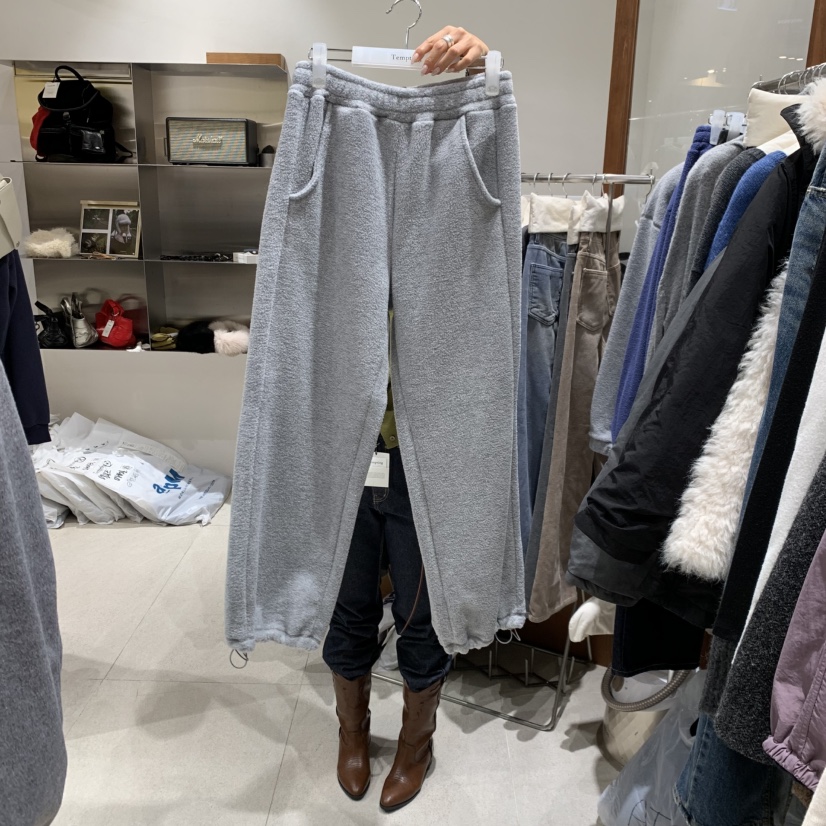 TEMPTING東大門㊣實拍女士新品真品推薦人氣職業休閑褲加絨TEMPTING休閑褲圖色2
