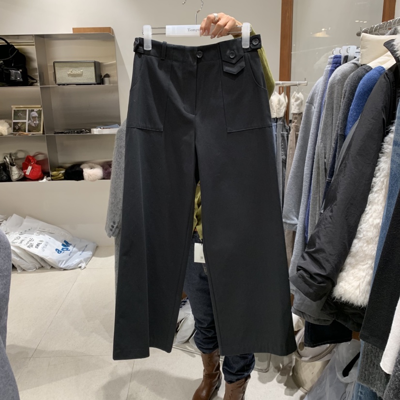 TEMPTING東大門㊣實拍女裝新品休閑熱賣時尚25秋冬職業休閑褲TEMPTING休閑褲圖色2