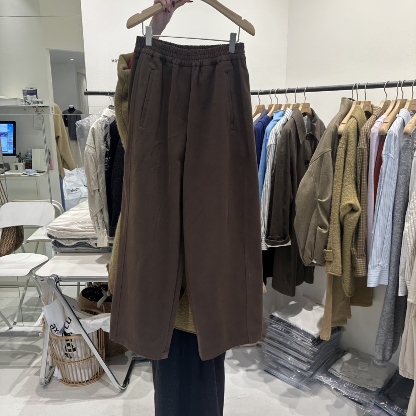 MOWER韓國代購㊣女裝新款人氣休閑推薦25秋冬熱賣時尚休閑褲MOWER休閑褲圖色2