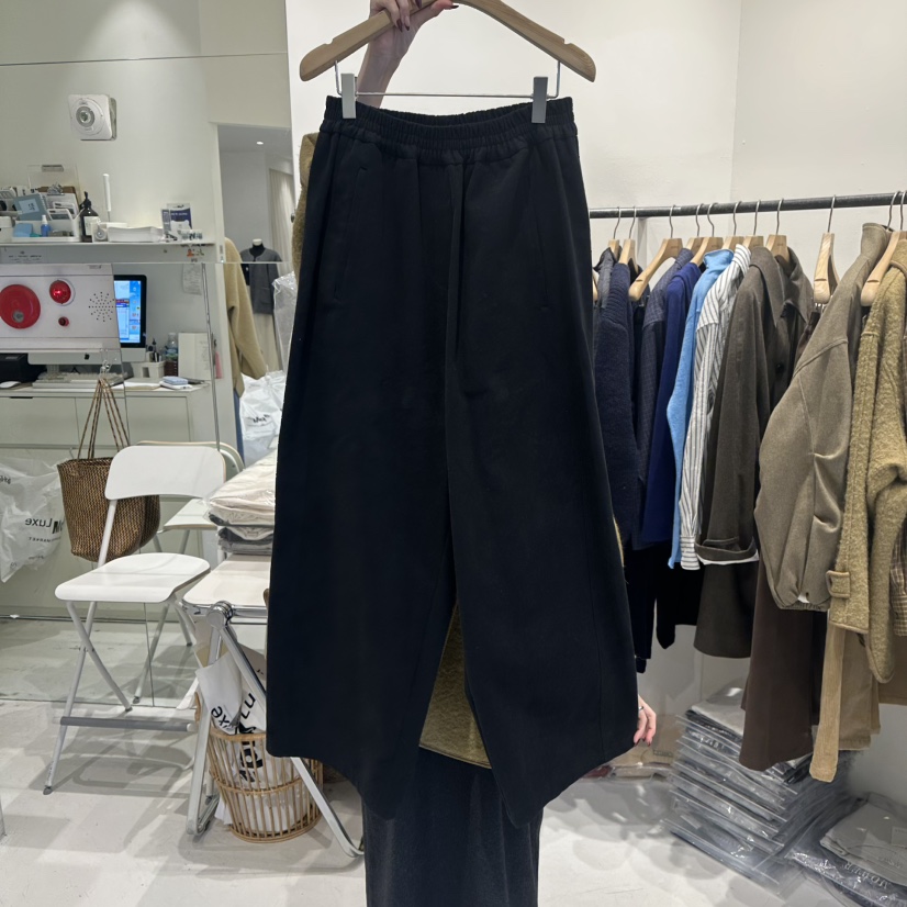 MOWER韓國代購㊣女裝新款人氣休閑推薦25秋冬熱賣時尚休閑褲MOWER休閑褲圖色3