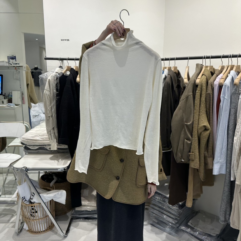 MOWER東大門㊣代購女裝新品時尚職業休閑熱賣推薦真品長袖T恤MOWER長袖T恤