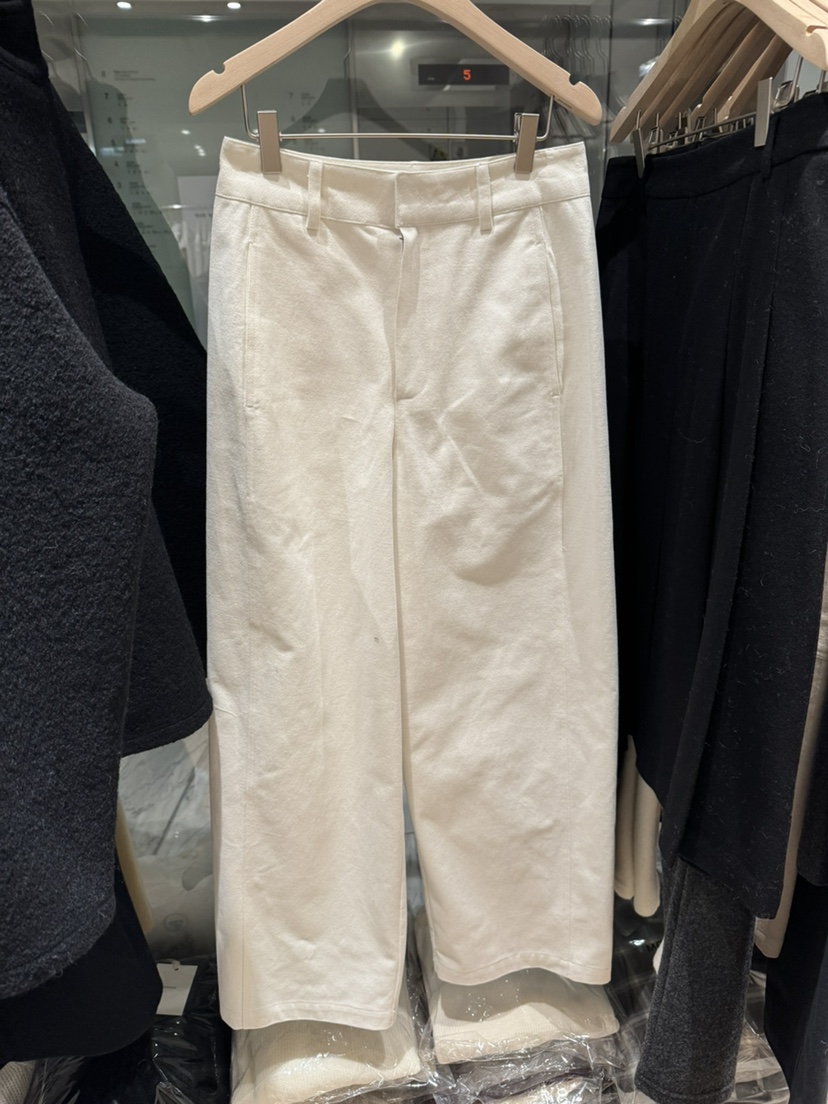 MONIQUE韓國代購㊣女裝新款25秋冬熱賣人氣休閑真品職業休閑褲MONIQUE休閑褲