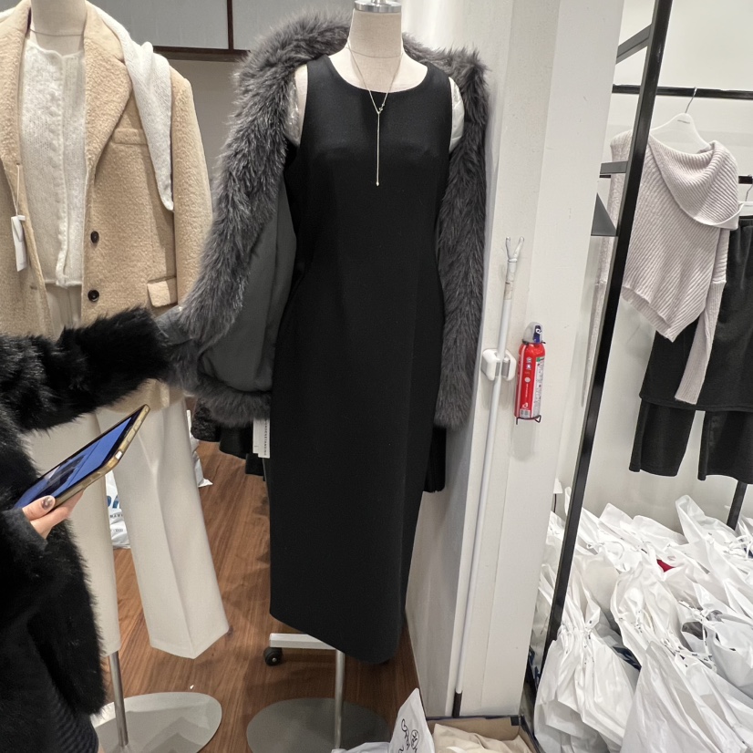 UNDERSTANDING東大門㊣代購女士新款時尚熱賣職業連衣裙長款UNDERSTANDING連衣裙