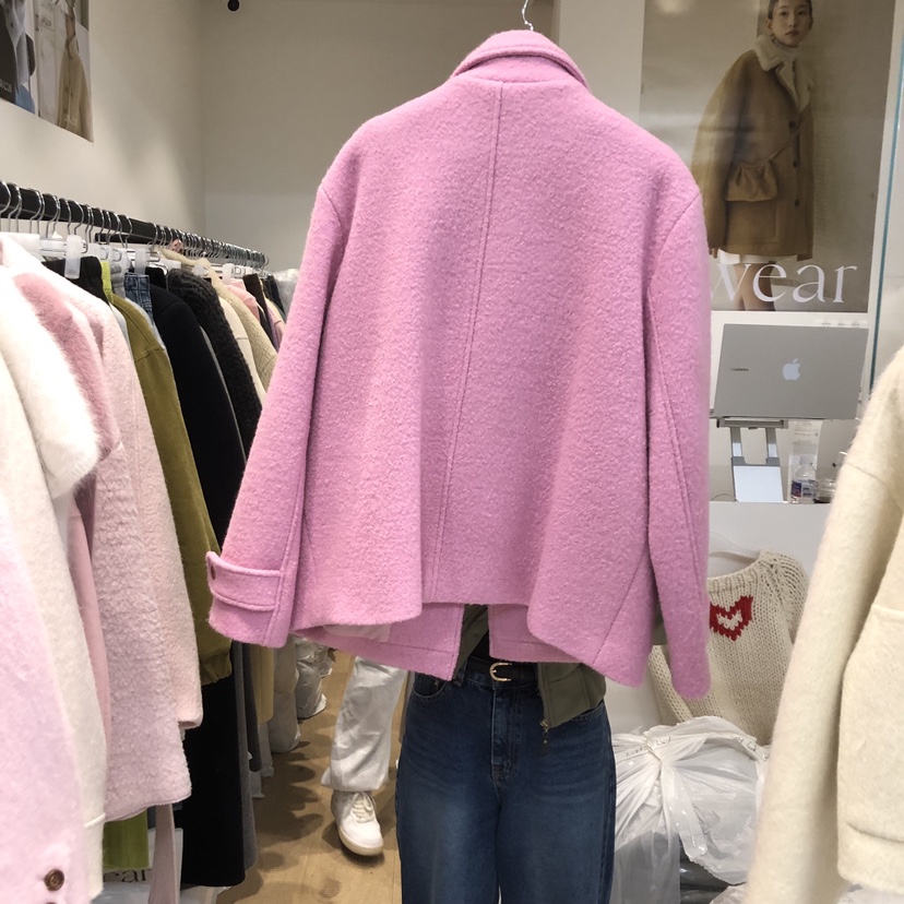 RUMIRU/AWEAR東大門㊣直郵女士新品真品職業熱賣推薦短款大衣awear/RUMIRU短款大衣