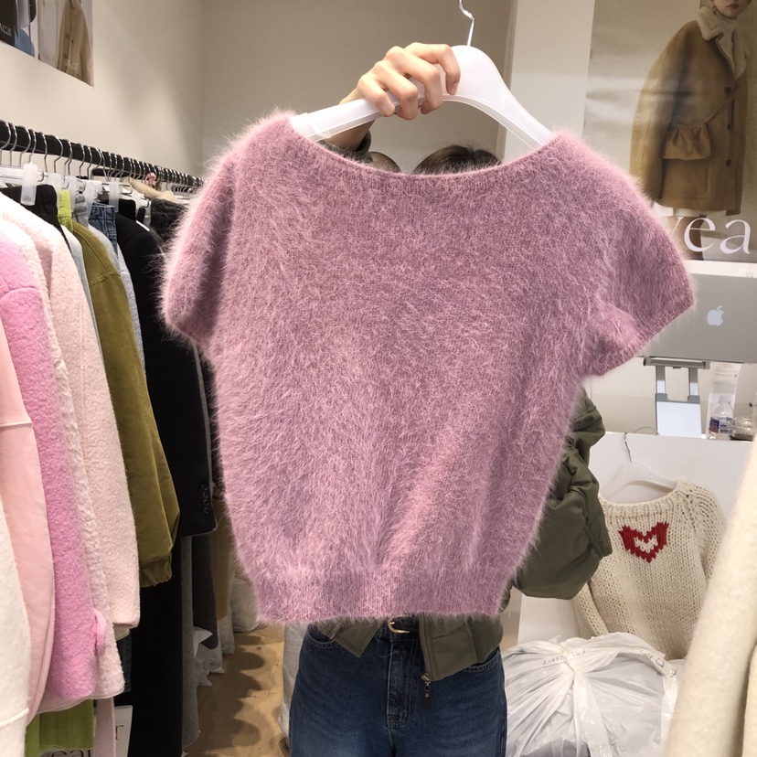 RUMIRU/AWEAR東大門㊣代購女裝新款人氣職業推薦針織衫安哥拉awear/RUMIRU針織衫