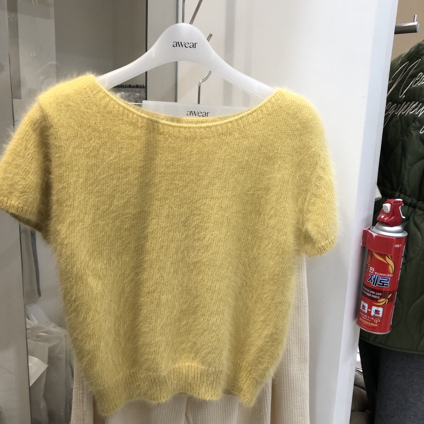 RUMIRU/AWEAR東大門㊣代購女裝新款人氣職業推薦針織衫安哥拉awear/RUMIRU針織衫