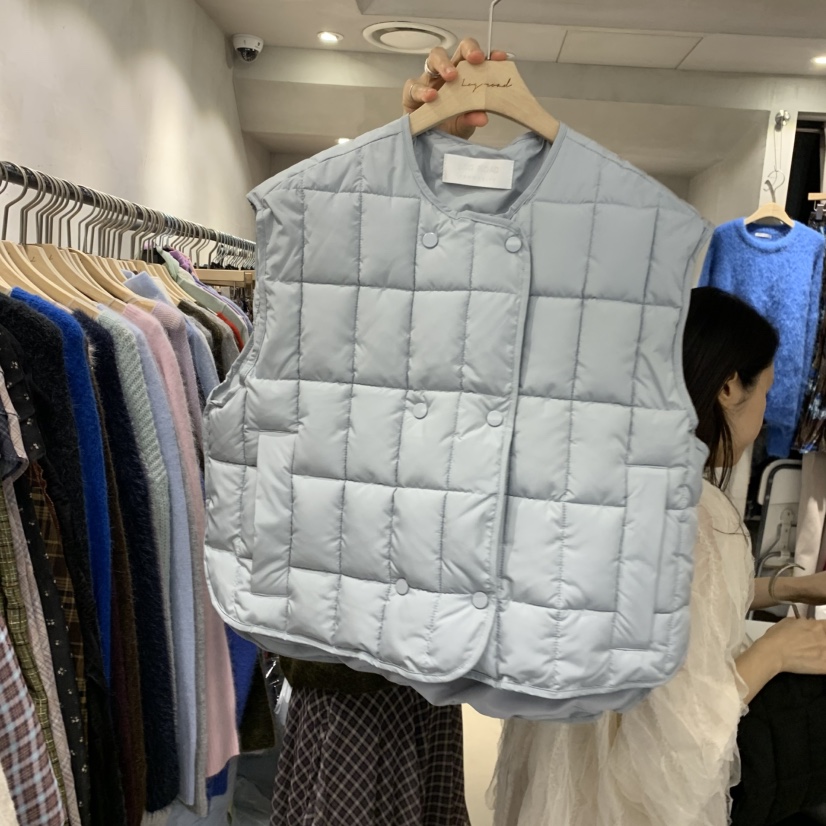 LOGROAD東大門㊣實拍女士新款25秋冬推薦人氣真品職業休閑馬甲LOG ROAD馬甲圖色3