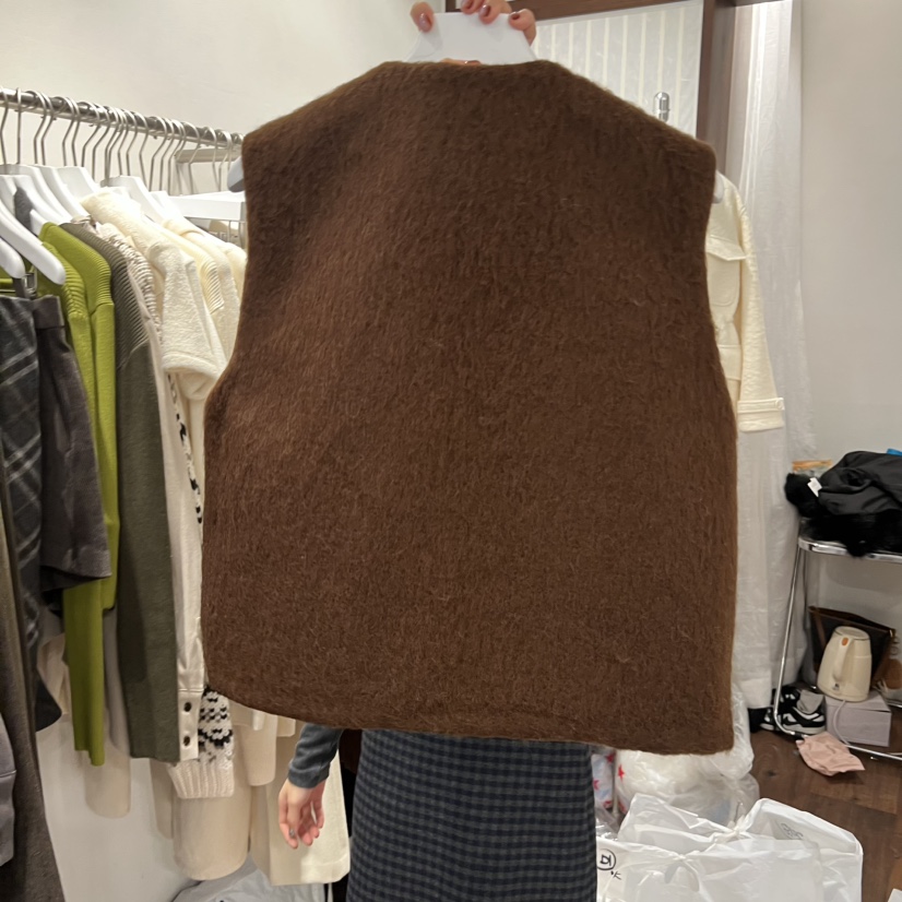 UNDERSTANDING韓國代購㊣女士新款休閑熱賣人氣推薦馬甲雙面UNDERSTANDING馬甲