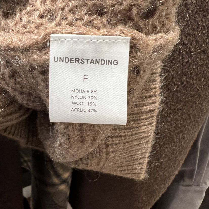 UNDERSTANDING東大門㊣直郵女士新品職業人氣真品推薦針織衫UNDERSTANDING針織衫