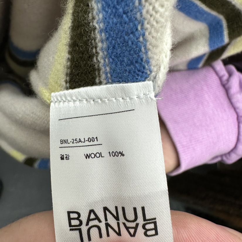 BANUL韓國直郵㊣女裝新品職業真品時尚25秋冬推薦熱賣針織衫BANUL針織衫