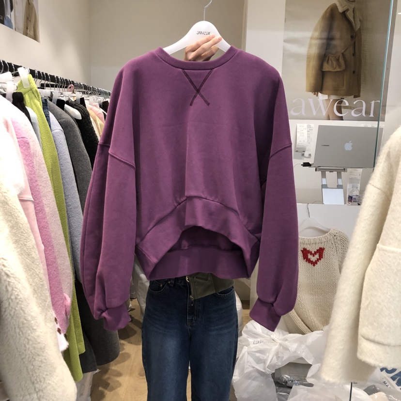RUMIRU/AWEAR東大門㊣代購女士新款人氣時尚真品休閑衛衣加絨awear/RUMIRU衛衣圖色3