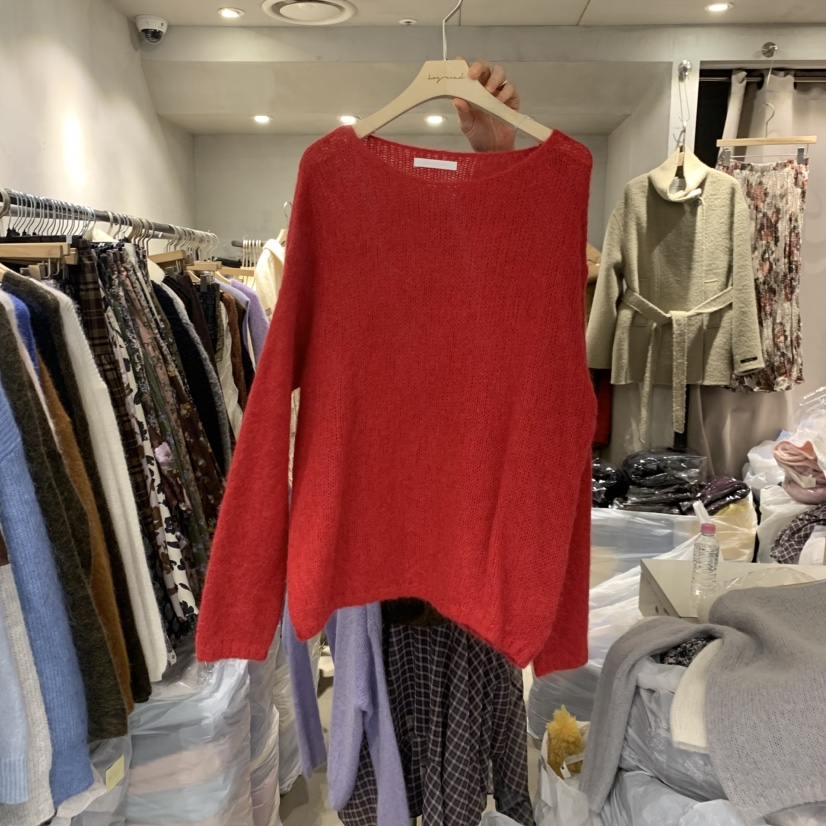 LOGROAD東大門㊣直郵女裝新款人氣真品休閑25秋冬時尚針織衫LOG ROAD針織衫圖色5