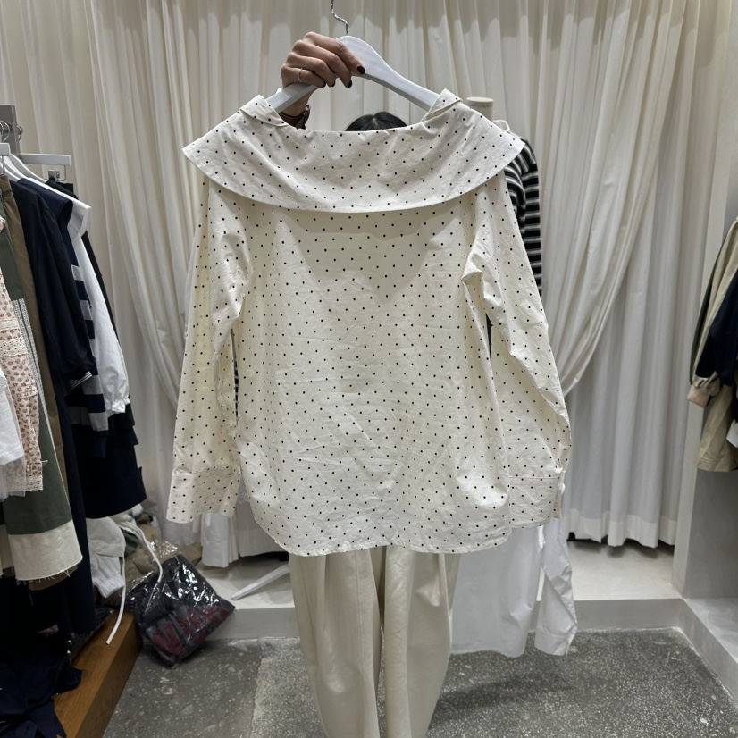 AFTERNOON東大門㊣實拍女裝新款真品職業25秋冬熱賣襯衫蕾絲衫AFTERNOON襯衫/蕾絲衫