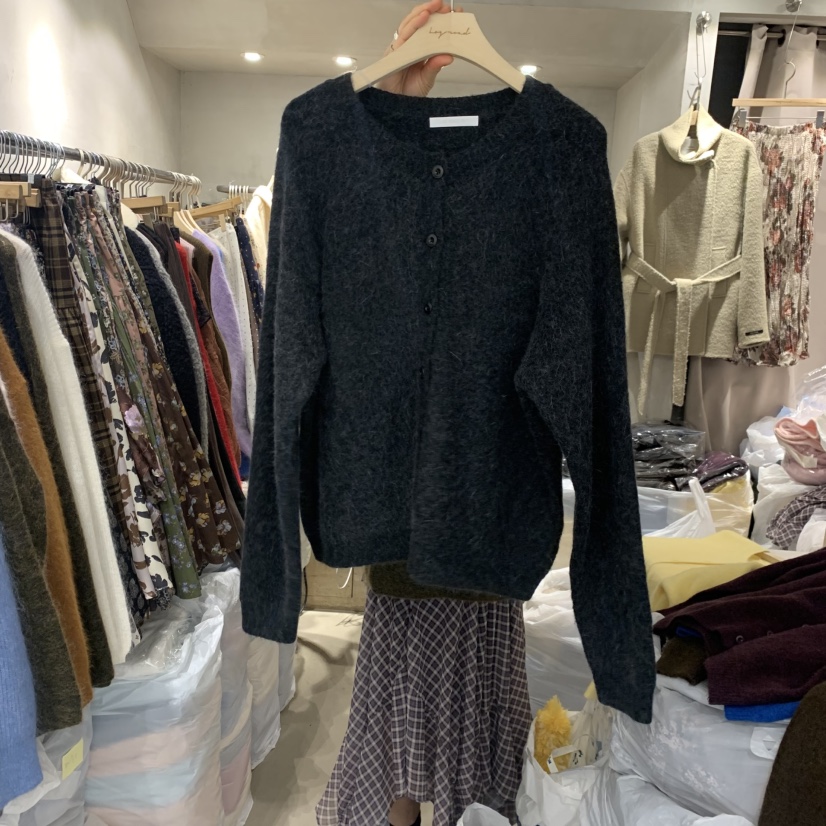 LOGROAD東大門㊣直郵女裝新款人氣推薦熱賣真品職業25秋冬針織衫LOG ROAD針織衫圖色2