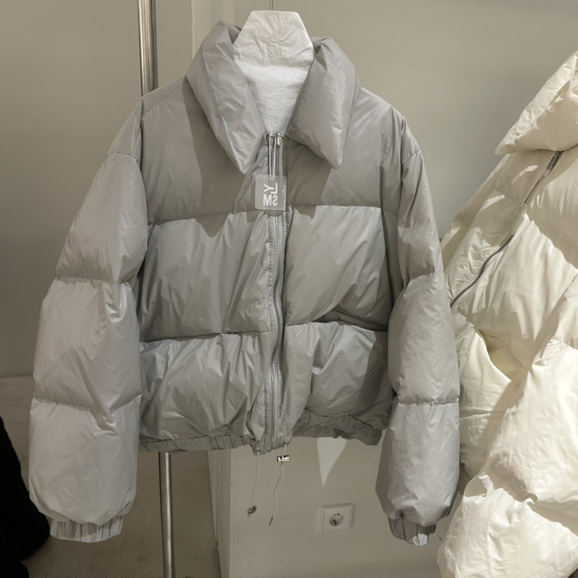 LOVE YOU SO MUCH/MORE THAN YESTERDAY韓國直郵㊣女士新品25秋冬短款羽絨服里外穿口袋鴨絨LYSM/MORE THAN YESTERDAY短款羽絨服圖色2