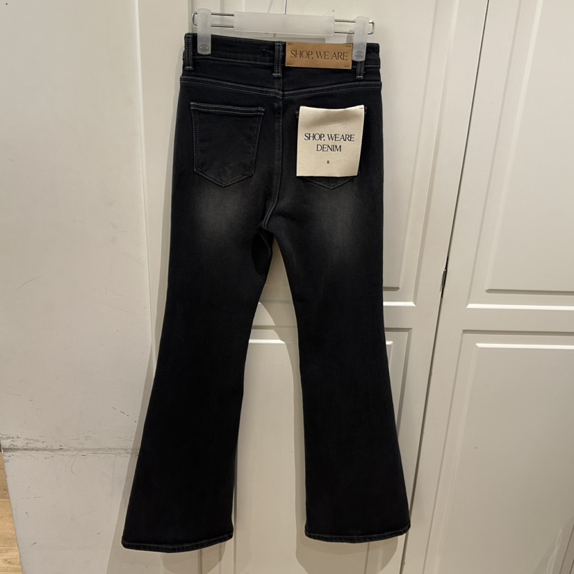 WE ARE/WELOVER東大門㊣直郵女裝新品人氣25秋冬牛仔褲拉絨SHOP_WE ARE牛仔褲