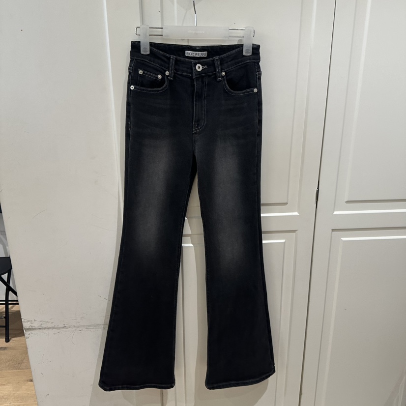 WE ARE/WELOVER東大門㊣直郵女裝新品人氣25秋冬牛仔褲拉絨SHOP_WE ARE牛仔褲