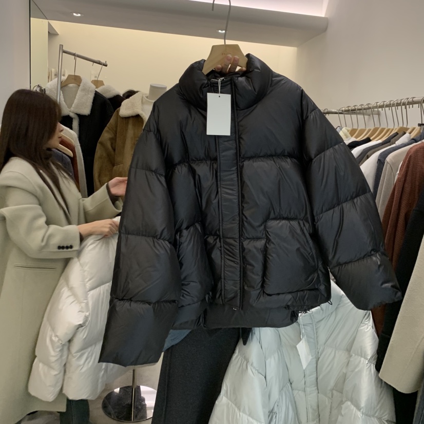 PHILO東大門㊣實拍女士新品休閑職業25秋冬熱賣短款羽絨服絨PHILO短款羽絨服圖色3