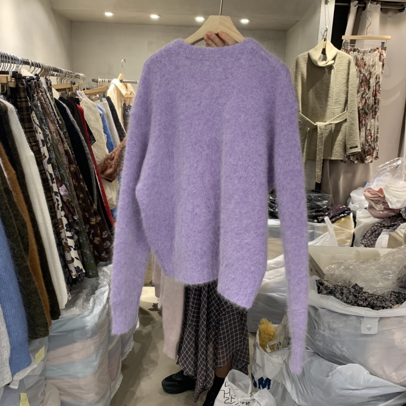 LOGROAD東大門㊣代購女士新品人氣休閑職業真品熱賣針織衫羊駝LOG ROAD針織衫