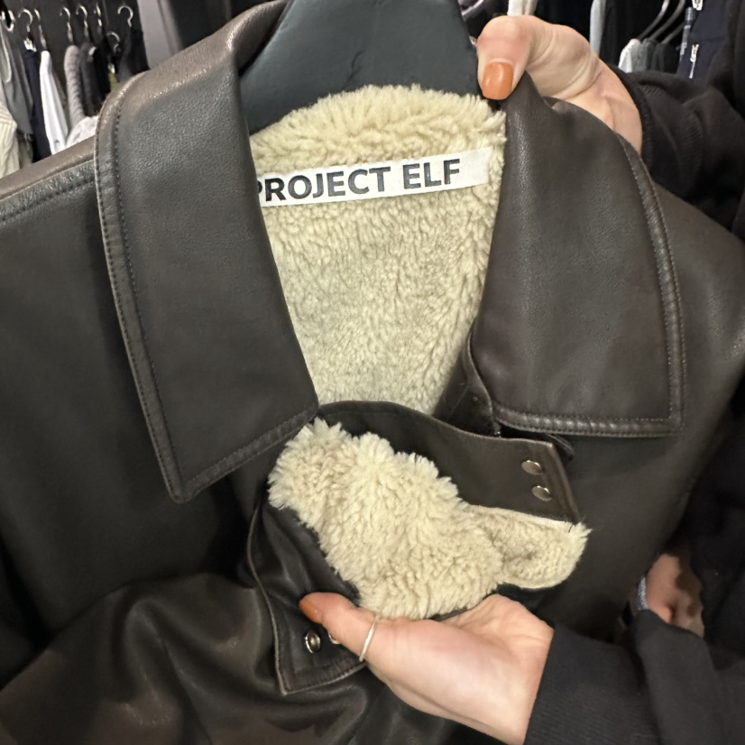 ELF-L東大門㊣實拍女士新款真品熱賣人氣25秋冬推薦時尚夾克PROJECT ELF/ELF-L夾克