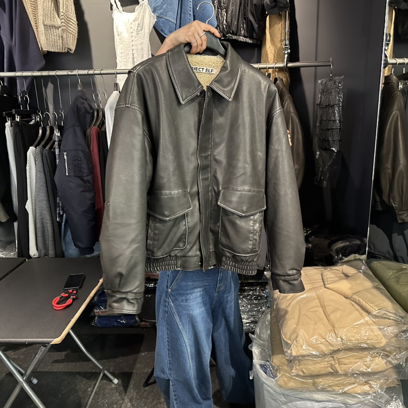 ELF-L東大門㊣實拍女士新款真品熱賣人氣25秋冬推薦時尚夾克PROJECT ELF/ELF-L夾克