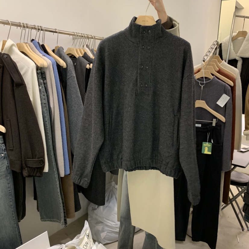 PHILO東大門㊣代購女裝新款職業休閑推薦熱賣真品時尚人氣衛衣PHILO衛衣圖色3