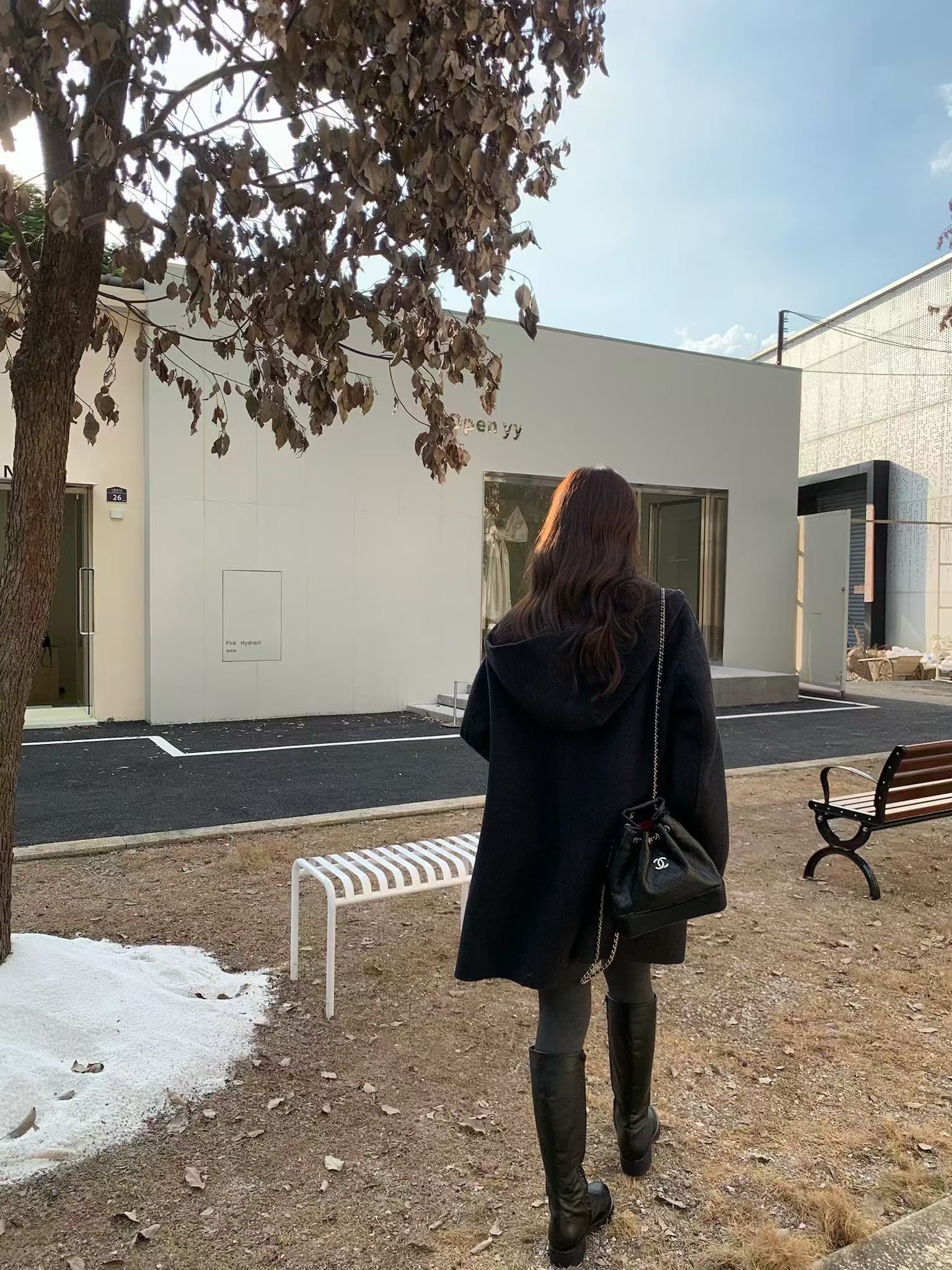 ANGE東大門㊣代購女士新款25秋冬熱賣推薦真品人氣中長款大衣ANGE中長款大衣