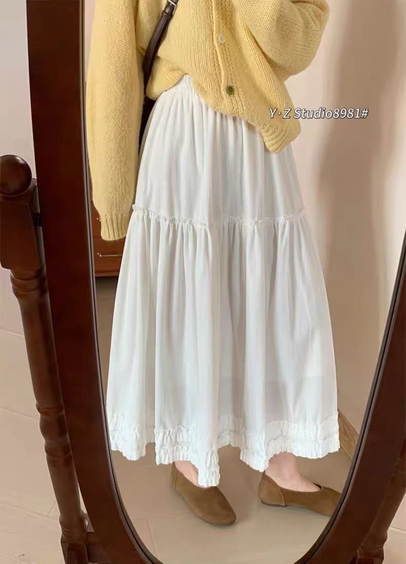 ANGE韓國直郵㊣女士新品休閑職業時尚真品熱賣25秋冬人氣長裙ANGE長裙