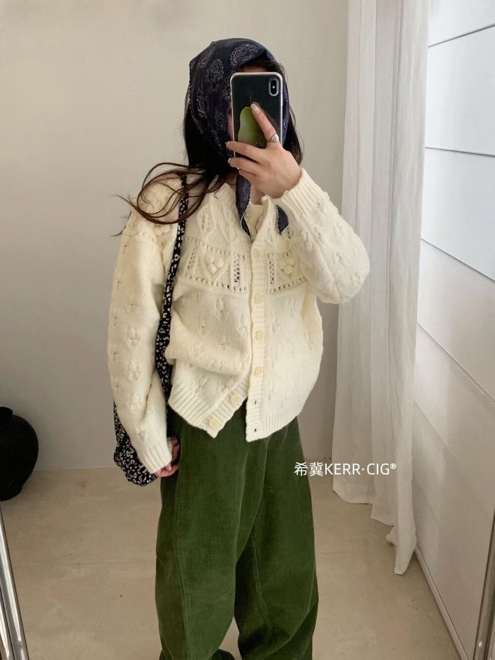 ANGE韓國直郵㊣女士新品熱賣25秋冬推薦人氣職業休閑真品毛衣ANGE毛衣圖色3