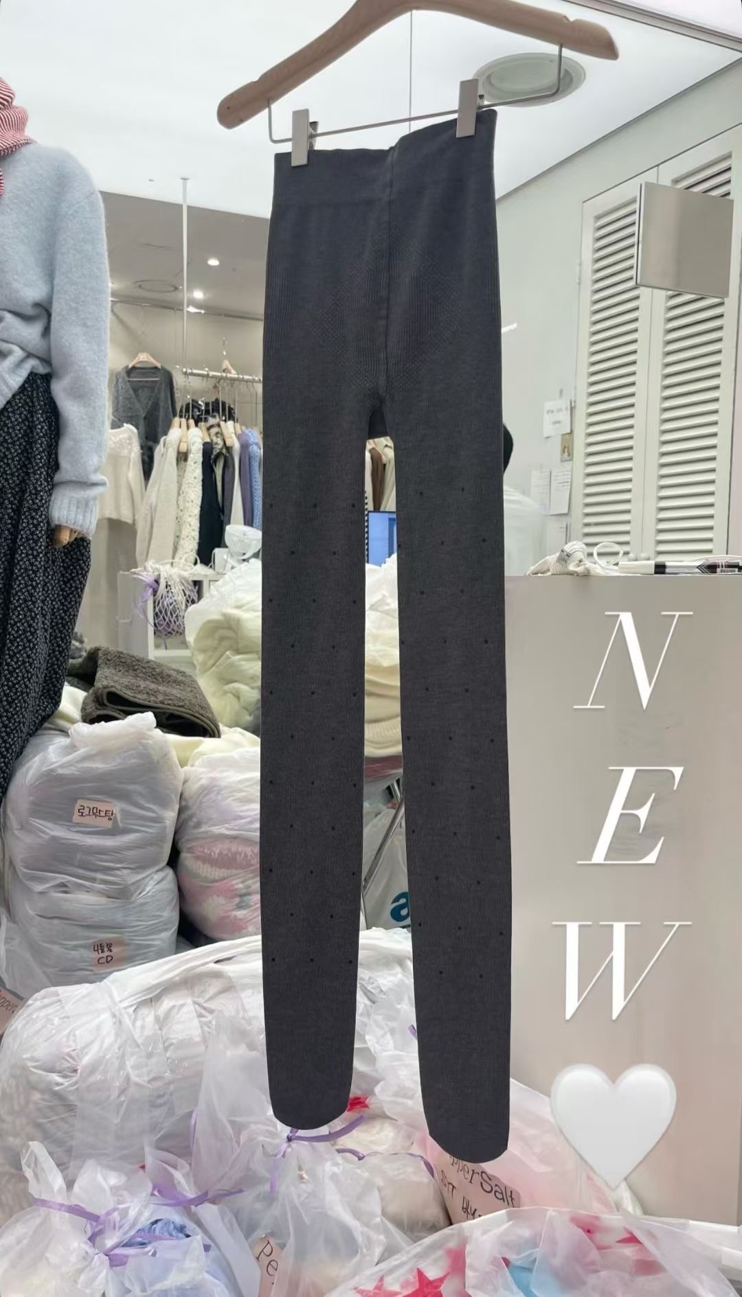 PEPPER 페페東大門㊣直郵女裝新款休閑熱賣推薦打底褲鯊魚褲PEPPER-SEOUL打底褲/鯊魚褲