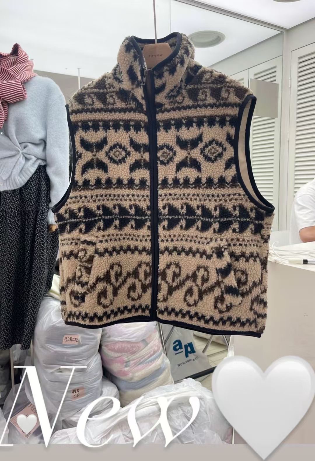 PEPPER 페페韓國直郵㊣女士新品真品推薦職業人氣熱賣馬甲PEPPER-SEOUL馬甲