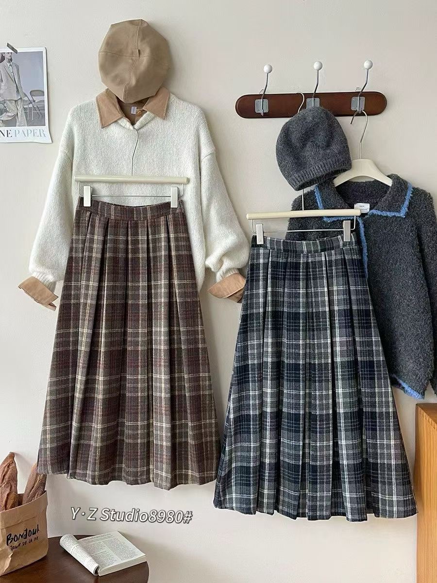 ANGE東大門㊣代購女士新品25秋冬熱賣人氣推薦時尚真品長裙ANGE長裙