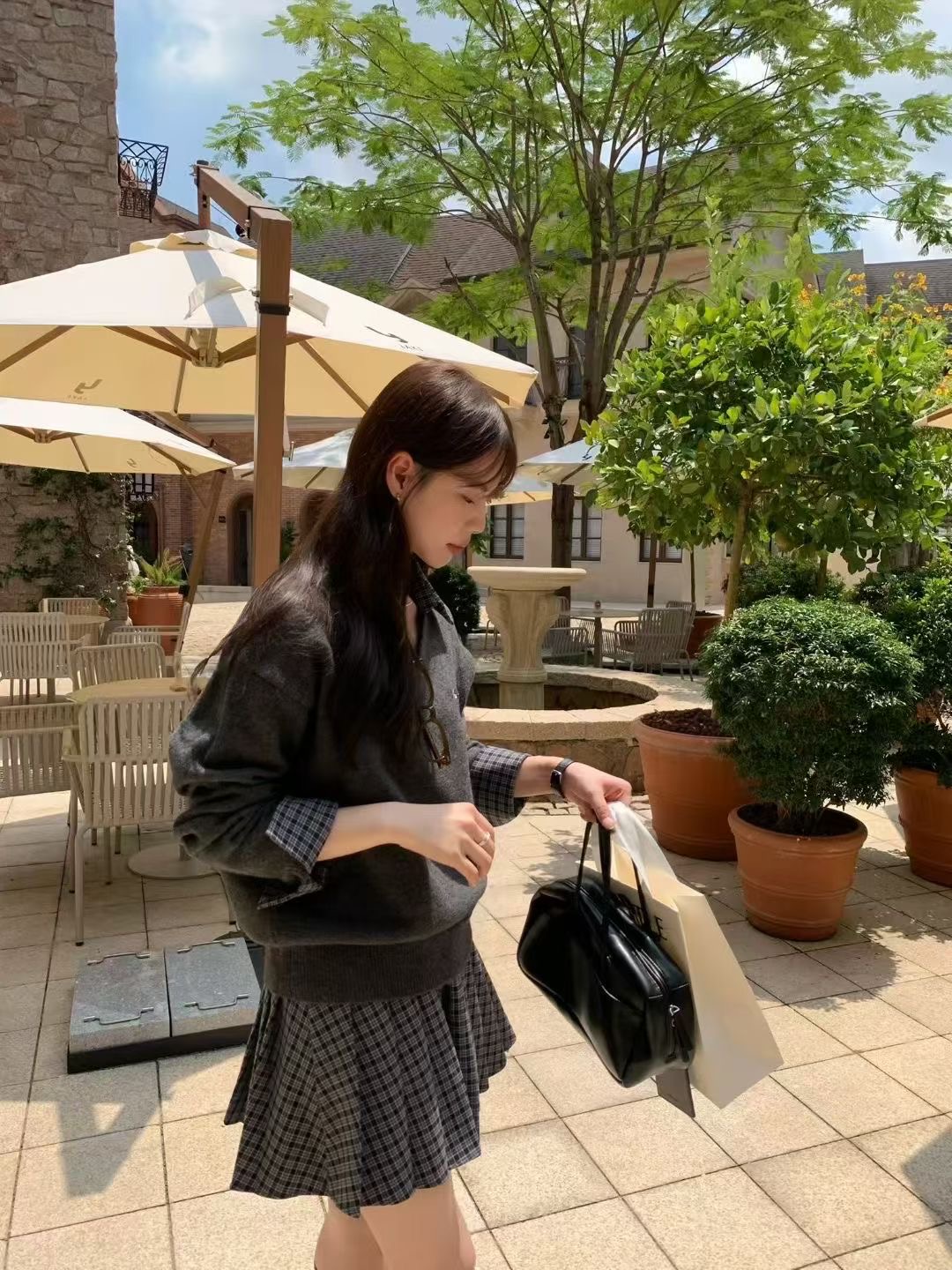 ANGE韓國直郵㊣女裝新款人氣熱賣休閑時尚真品25秋冬針織衫ANGE針織衫