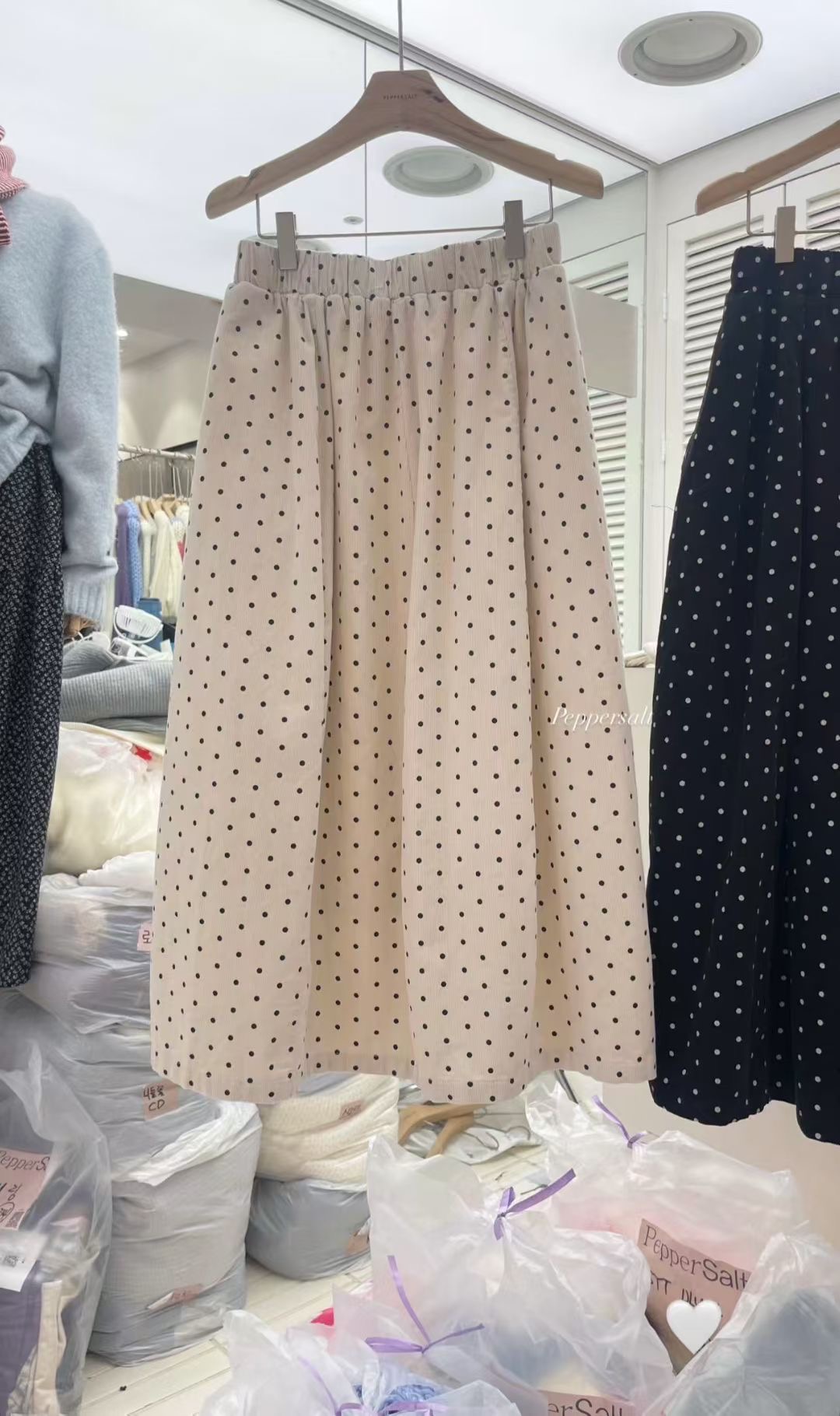 PEPPER 페페東大門㊣直郵女士新品職業真品推薦休閑25秋冬長裙PEPPER-SEOUL長裙圖色2