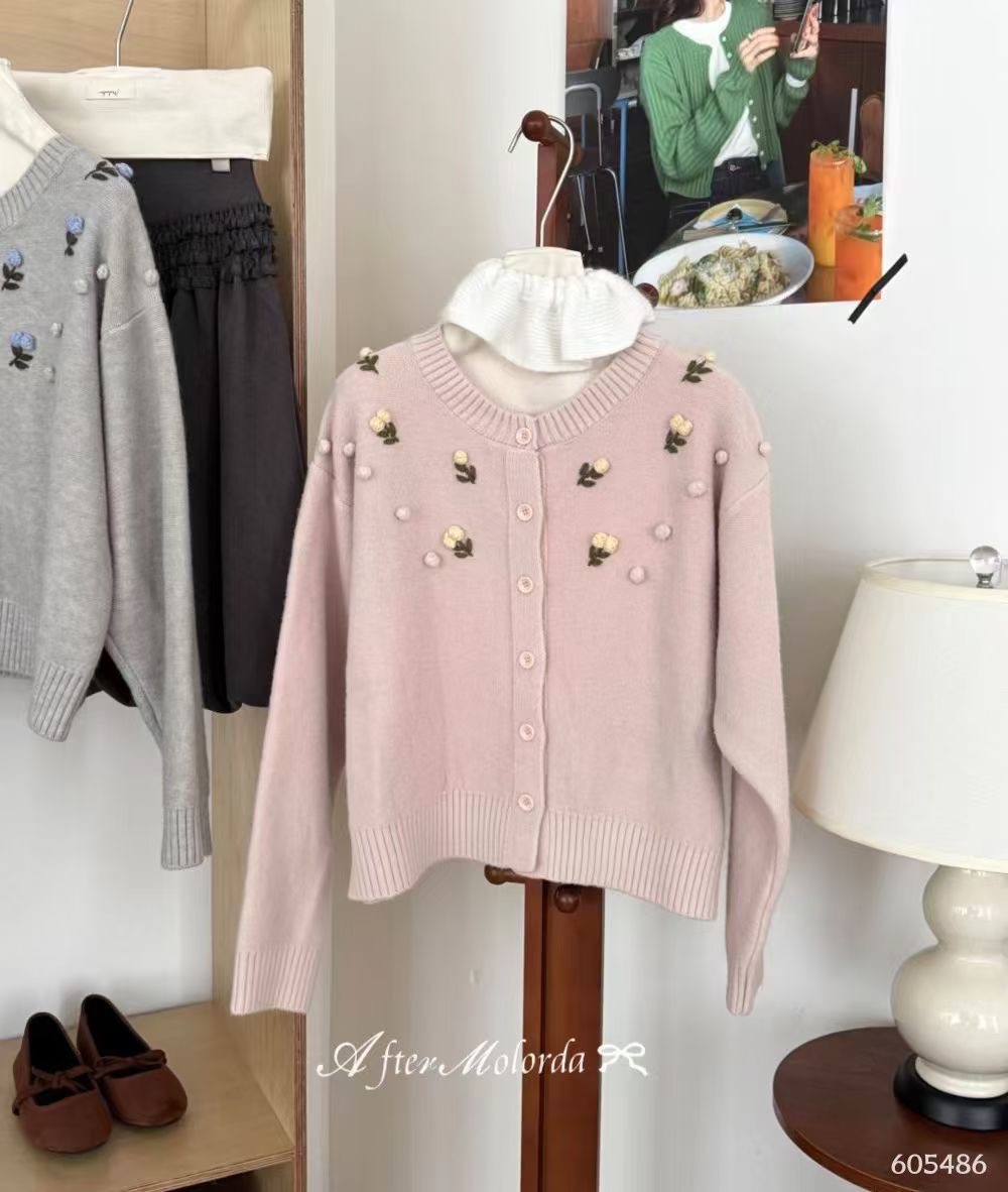 ANGE韓國直郵㊣女裝新品時尚休閑真品推薦職業熱賣人氣針織衫ANGE針織衫