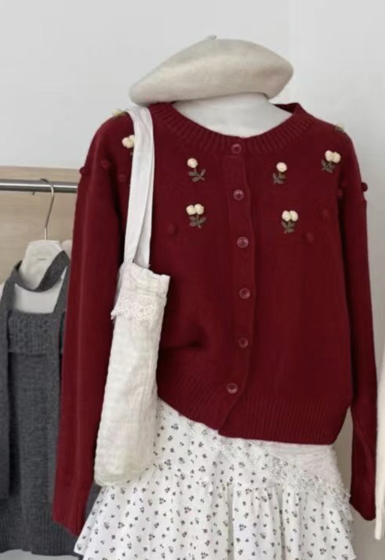 ANGE韓國直郵㊣女裝新品時尚休閑真品推薦職業熱賣人氣針織衫ANGE針織衫圖色3